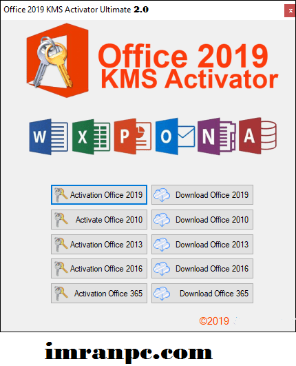 Office 2019 KMS Activator Ultimate v5.6 Crack + Serial Keys