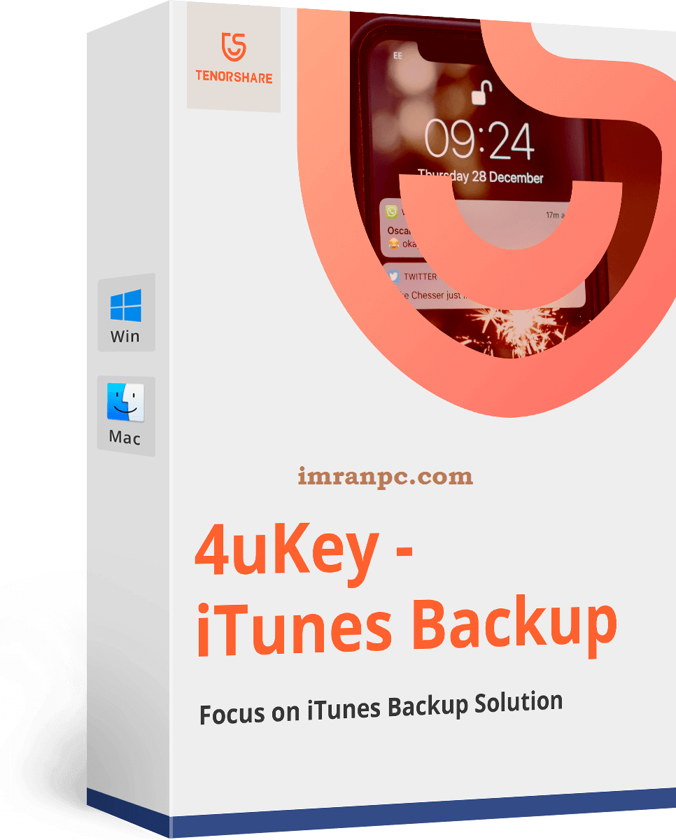 Tenorshare 4uKey iTunes Backup 5.2.16.1 Crack Full Version [Win/Mac]